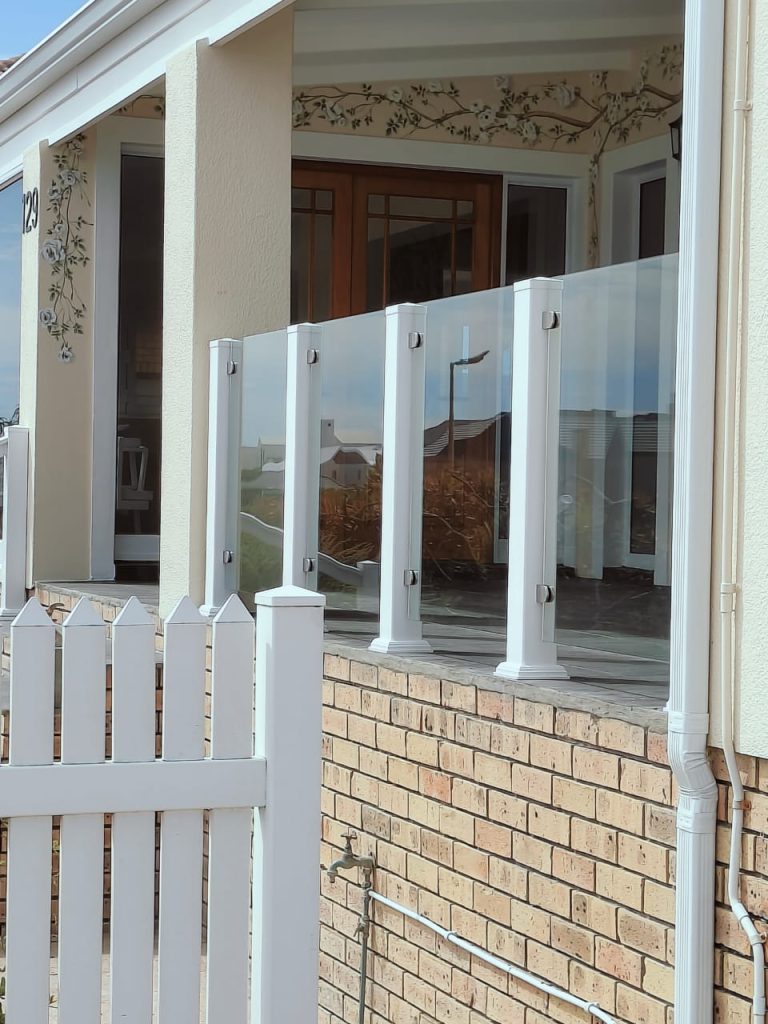 PVC fencing installation project by Perfect View Fencing